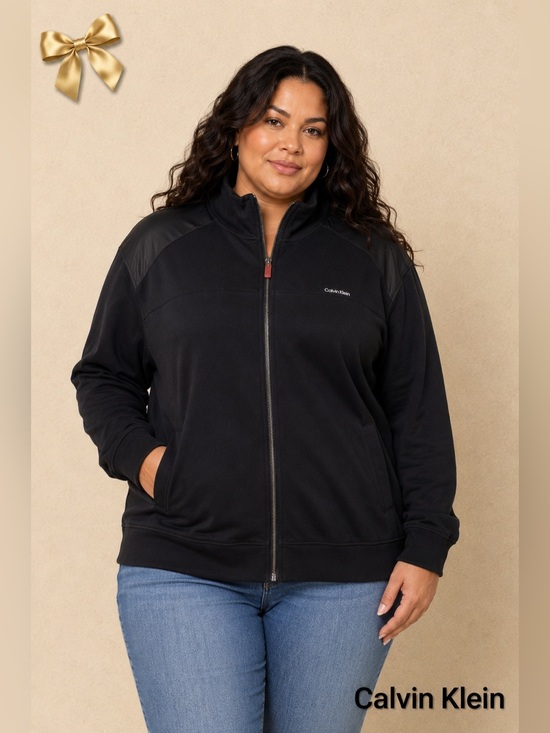 Calvin Klein Jeans Jackets & Blazers - Calvin Klein Jeans Black Full Zip Jacket XXL
